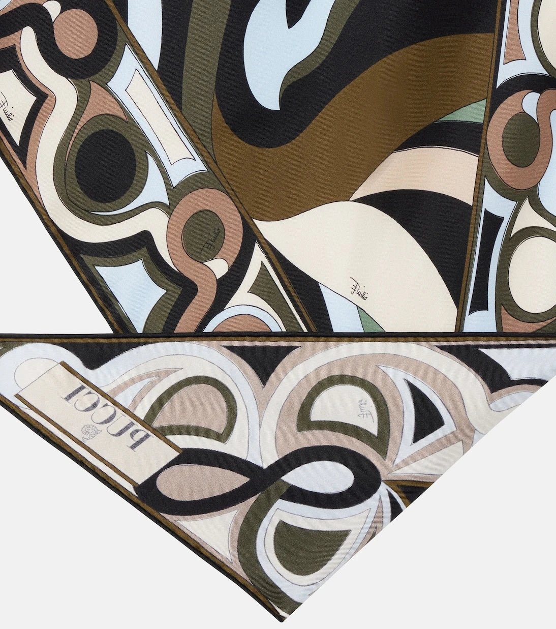 Pucci - Marmo silk twill scarf