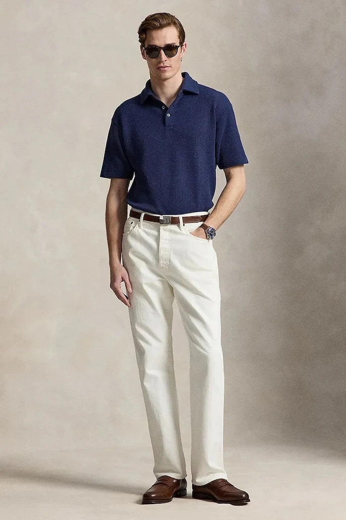 Polo Ralph Lauren тениска с яка мъжка с памук