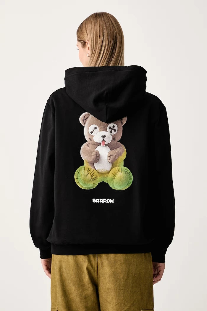 Pamuklu kapüşonlu sweatshirt