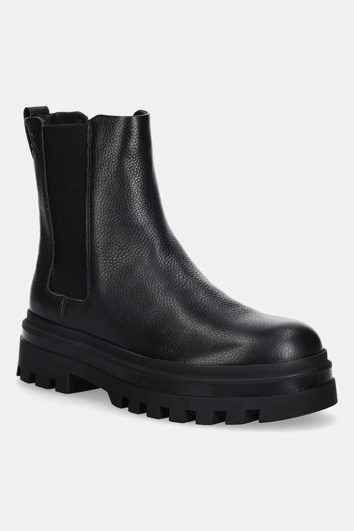 Кожени боти челси Calvin Klein LUGGED CHELSEA BOOT HIGH LTH