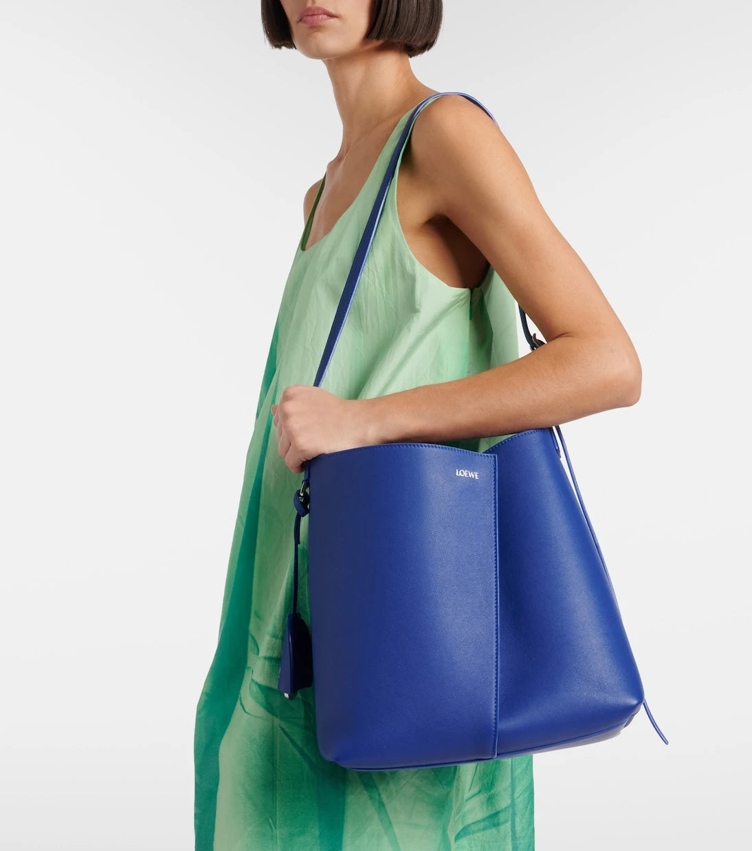 Loewe - Bilbao Medium leather bucket bag