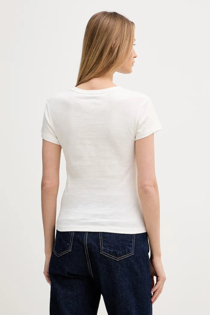 Tommy Hilfiger тениска basic дамска от памук