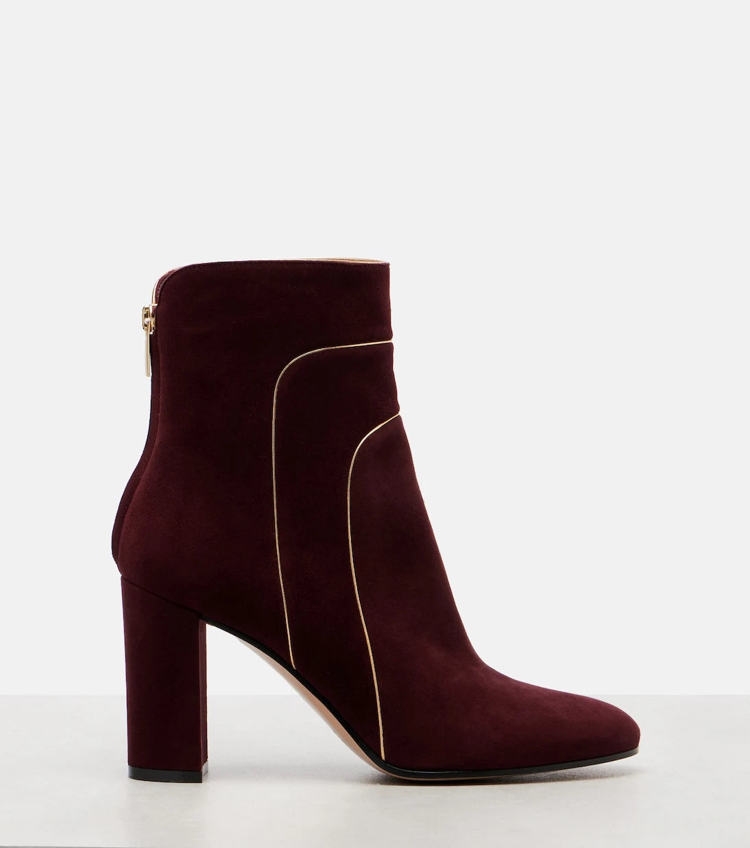 Gianvito Rossi - 85 suede ankle boots