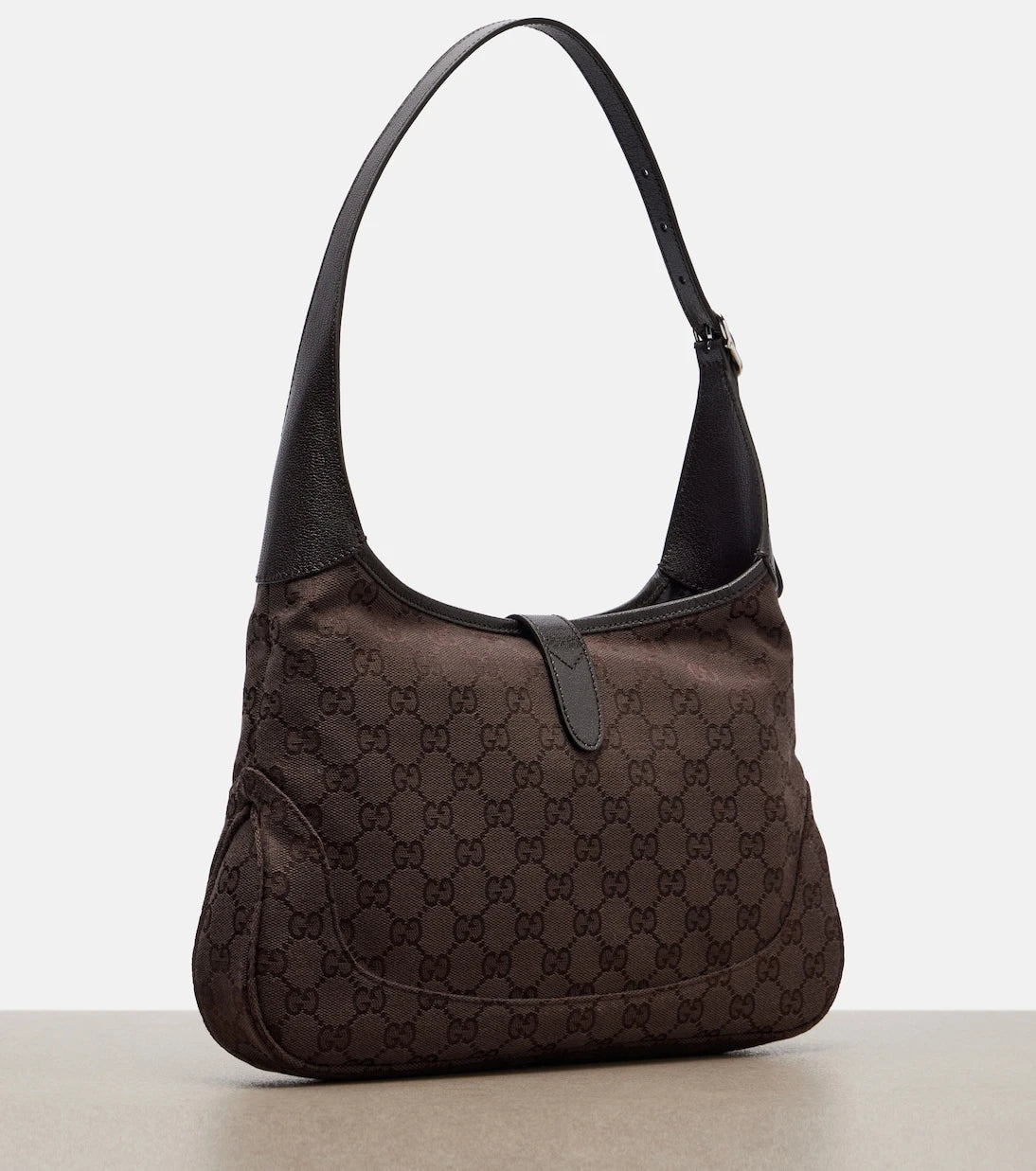 Gucci - Gucci Jackie 1961 Medium canvas shoulder bag