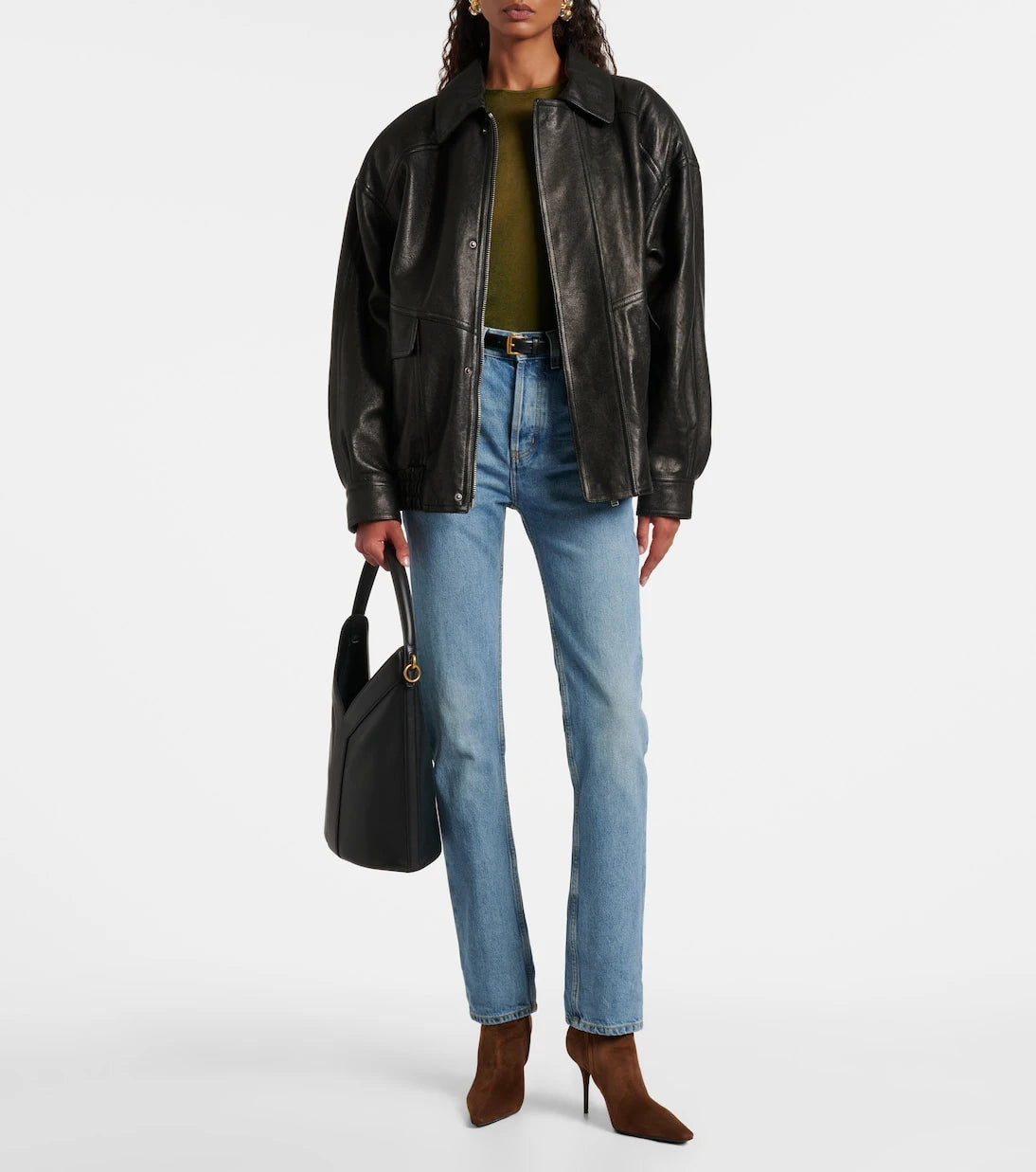 Saint Laurent - Mid-rise bootcut jeans