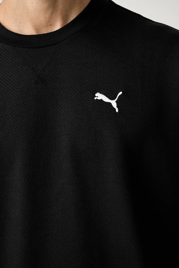 Puma pamuklu erkek Essentials Elevated tişört