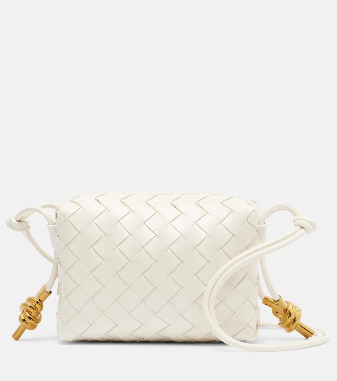Bottega Veneta - حقيبة كروس بودي لوب ميني جلد