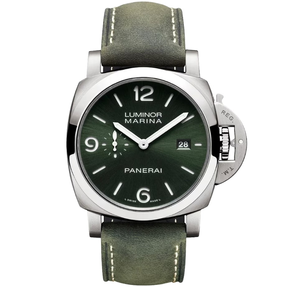 Brushed Titanium Luminor Marina Watch 44mm