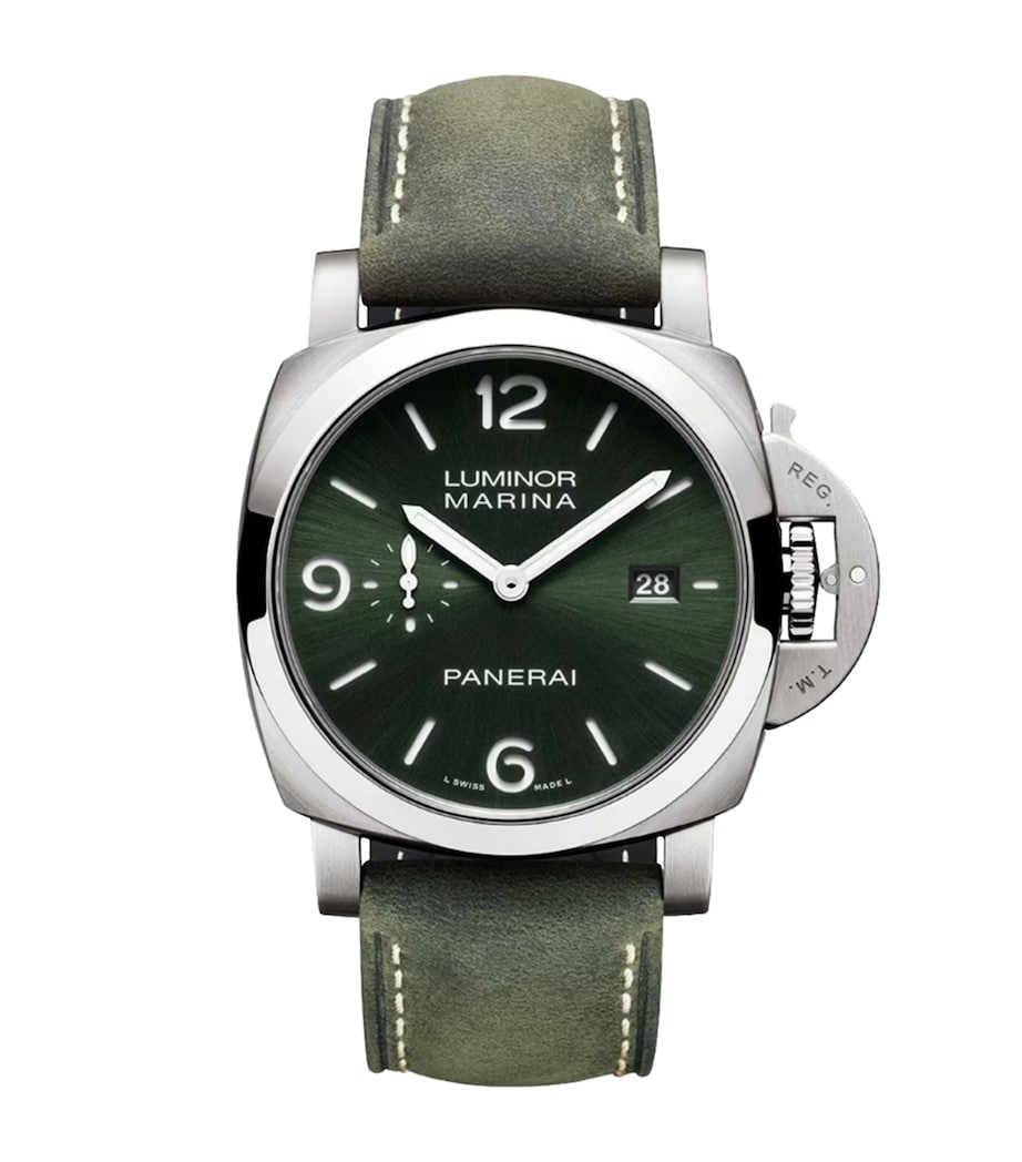 Brushed Titanium Luminor Marina Watch 44mm