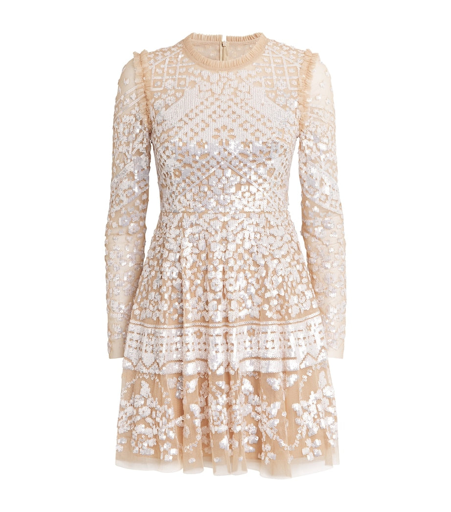 Needle & Thread Multi Aurora Mini Dress