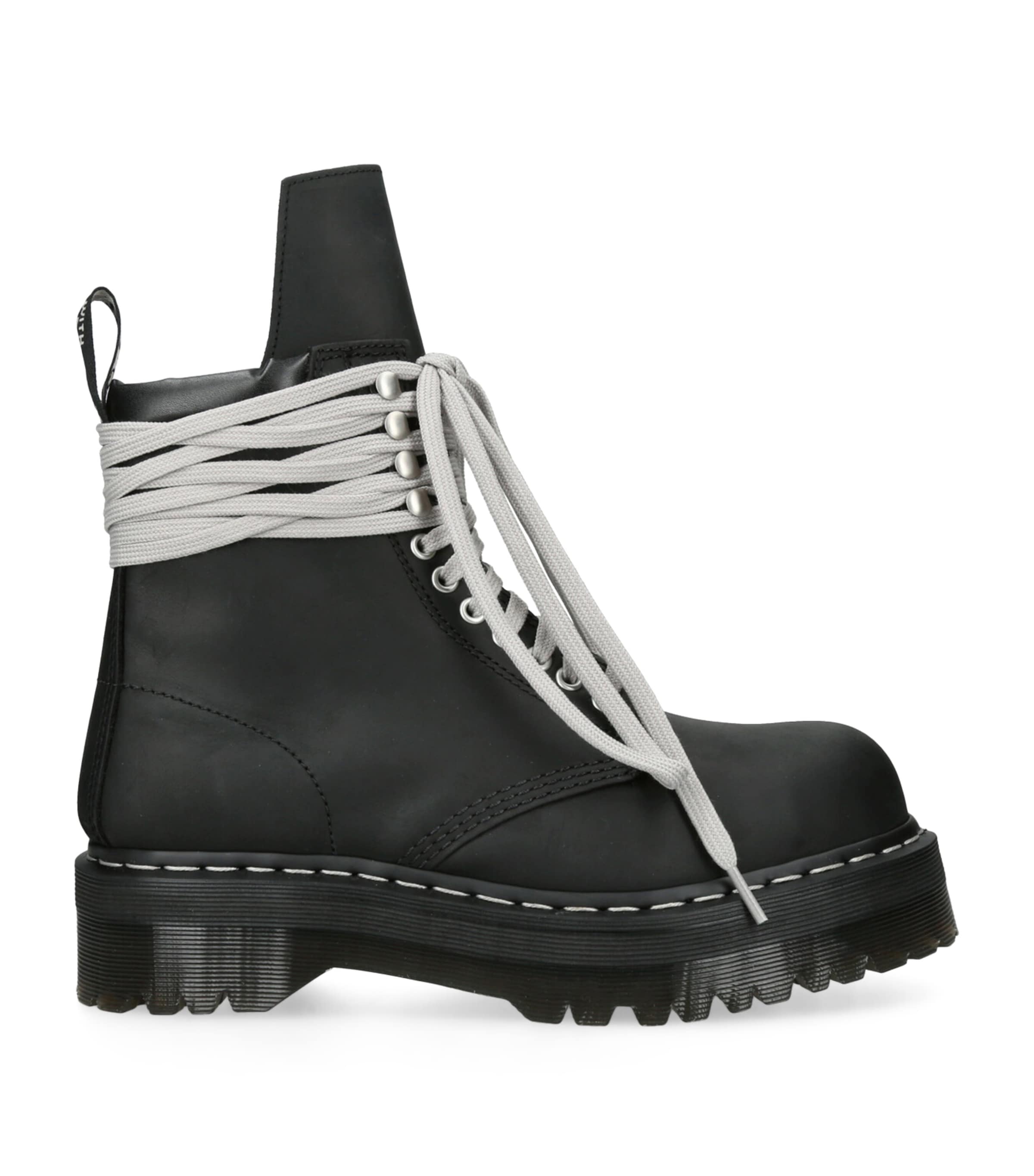 Rick Owens x Dr. Martens Quad Sole Steel Toe Boots