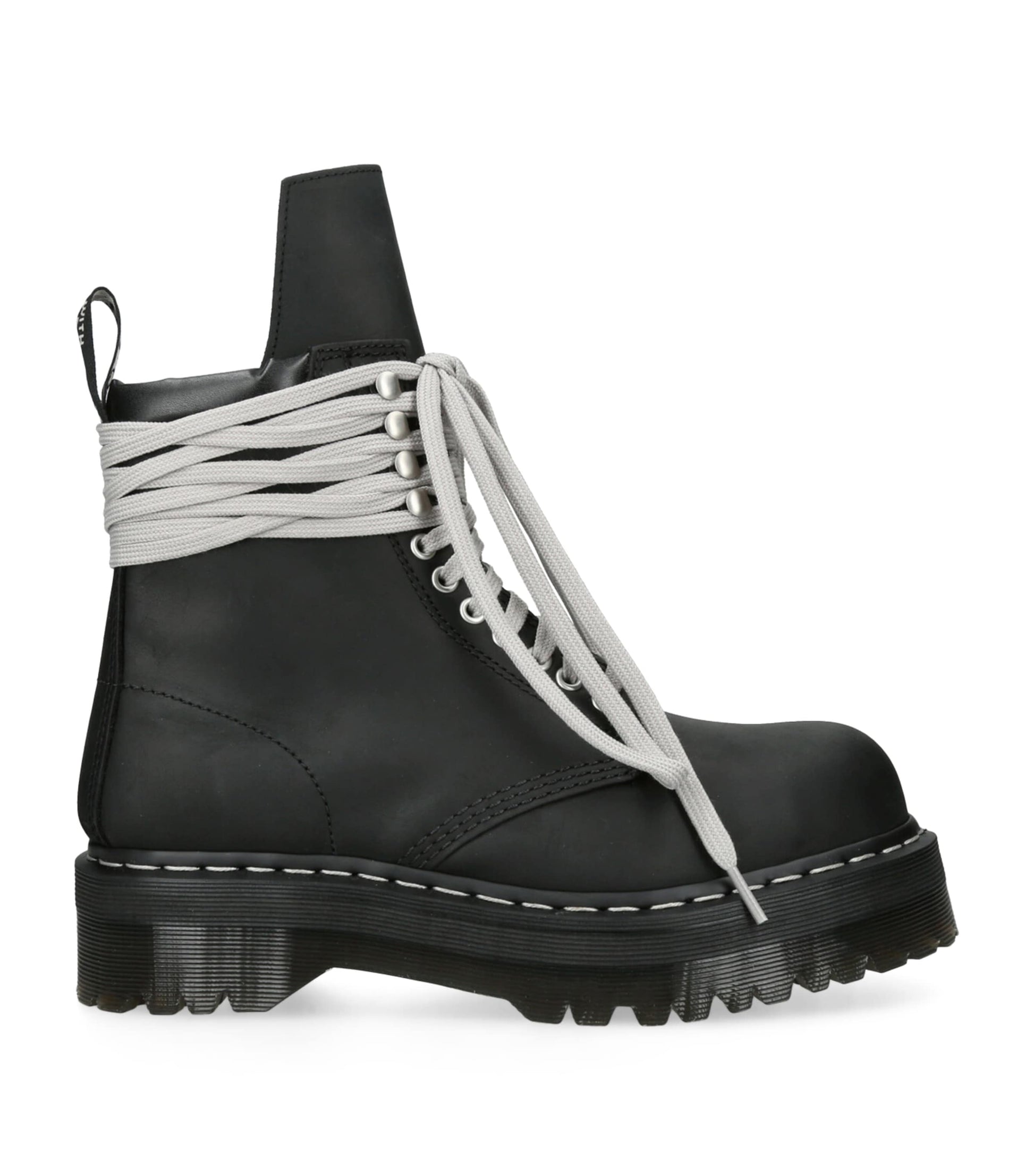 Rick Owens x Dr. Martens Quad Sole Steel Toe Boots