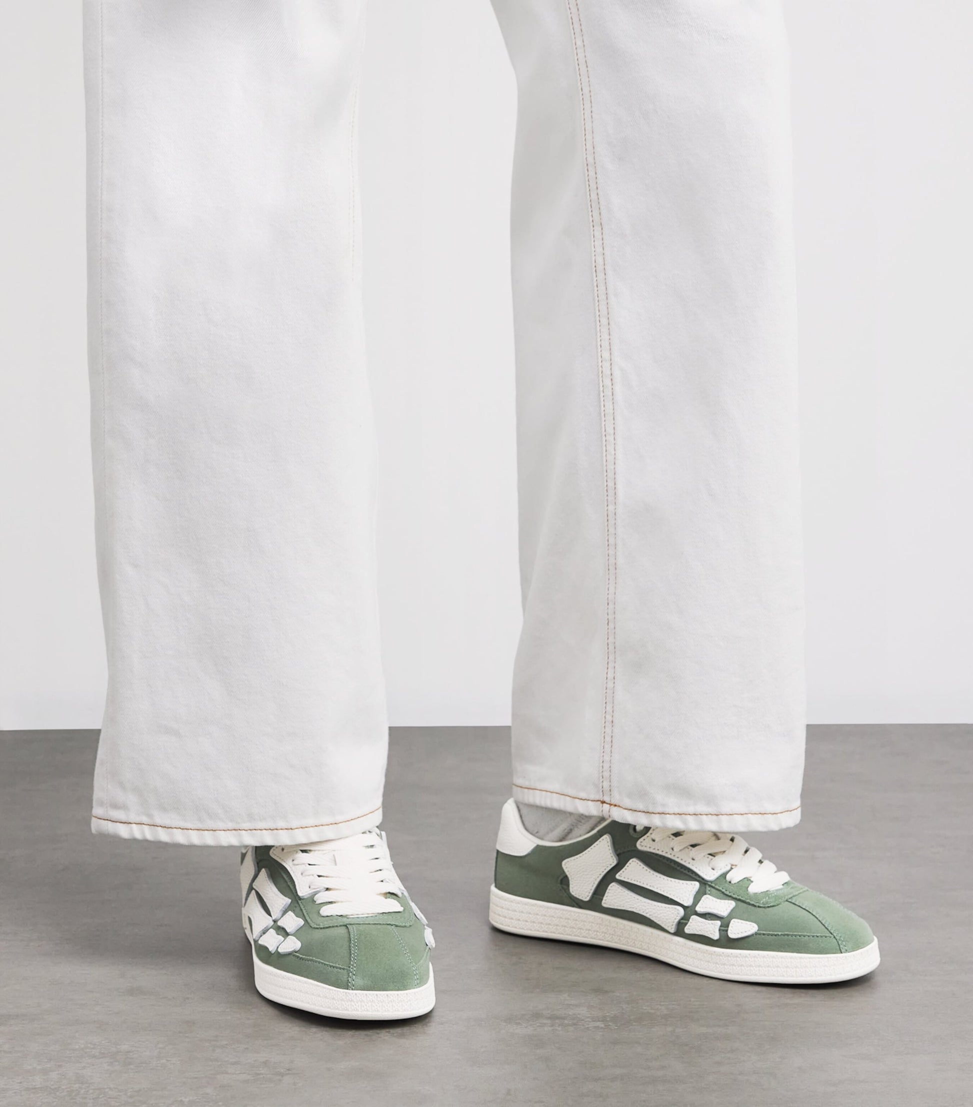 Leather Pacific Bones Sneakers