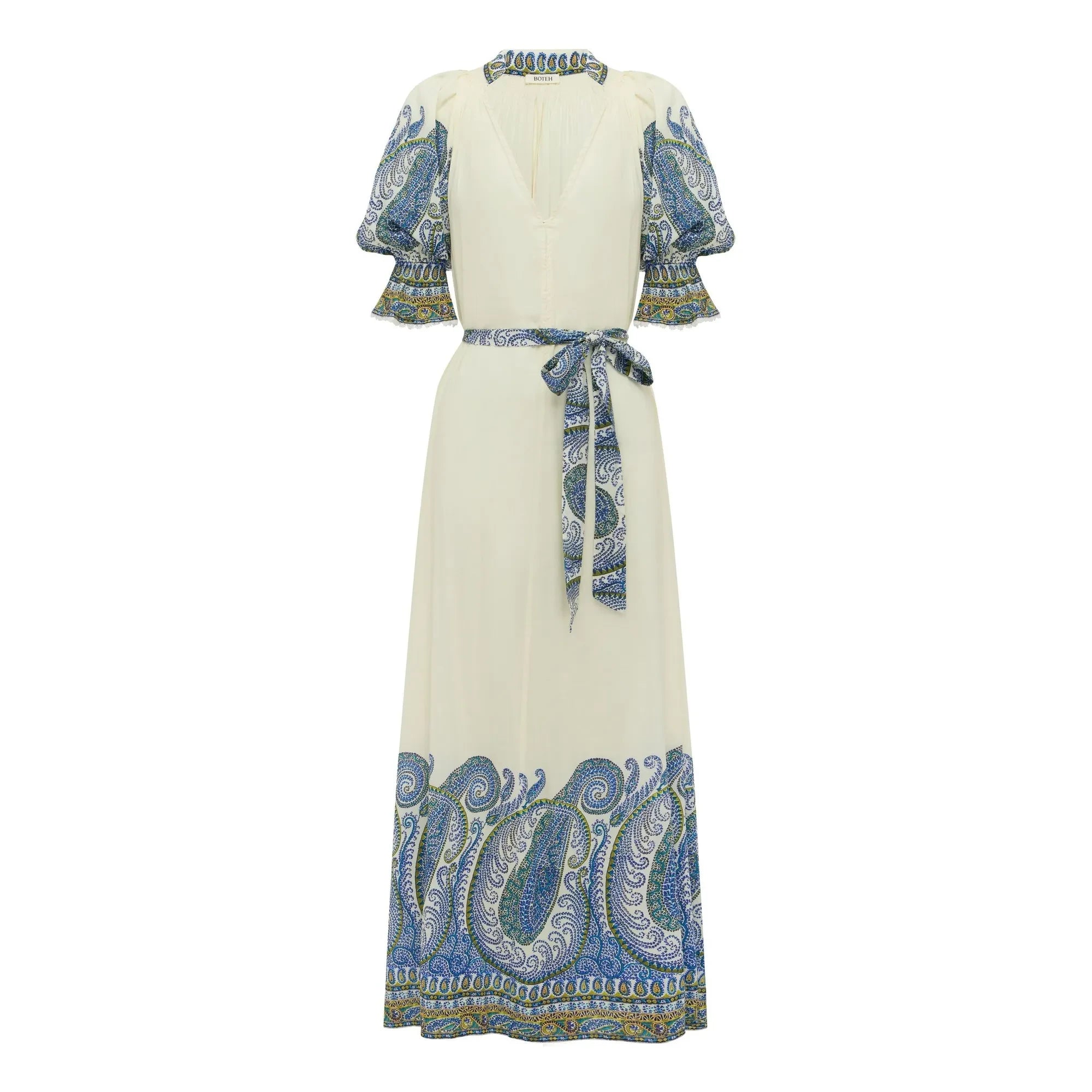 Boteh - Arcadia Cotton Dress | Lapis-lazuli
