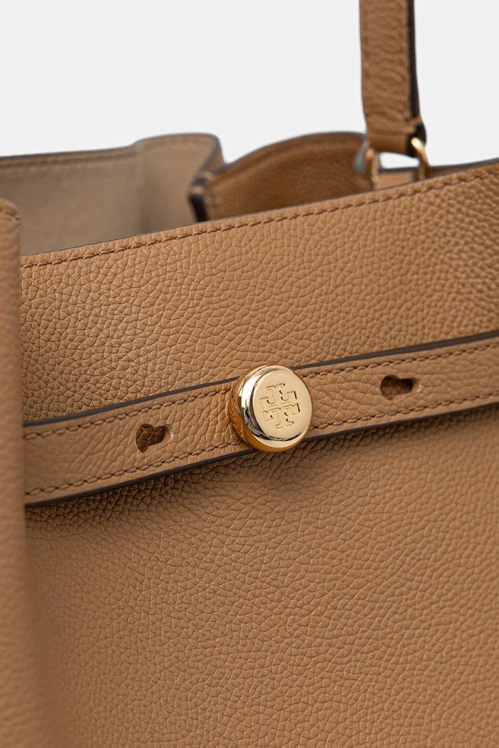 Tory Burch чанта tote дамска от кожа Romy
