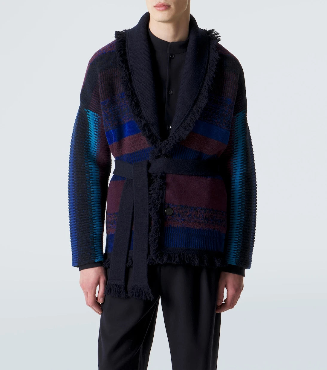 Giorgio Armani - x Alanui cashmere-blend cardigan