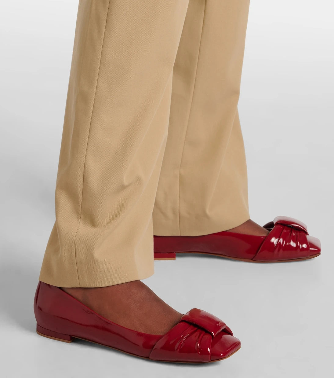 Gianvito Rossi - Paradì patent leather ballet flats