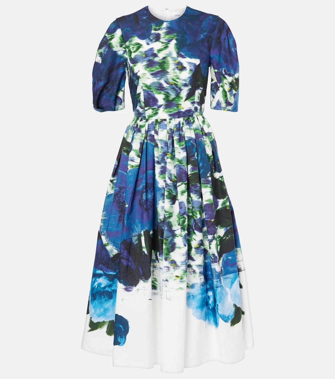 Erdem - Floral cotton midi dress