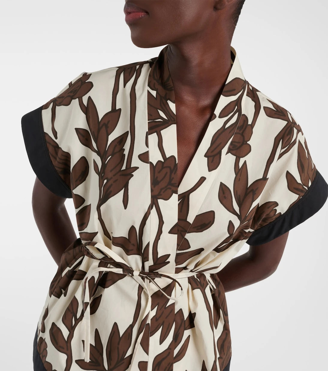 Brunello Cucinelli - Floral cotton shirt