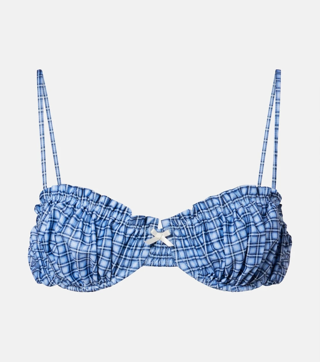 Faithfull - صديرية بيكيني Moana كاروهات