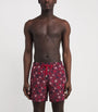 Embroidered Turtle Mistral Swim Shorts