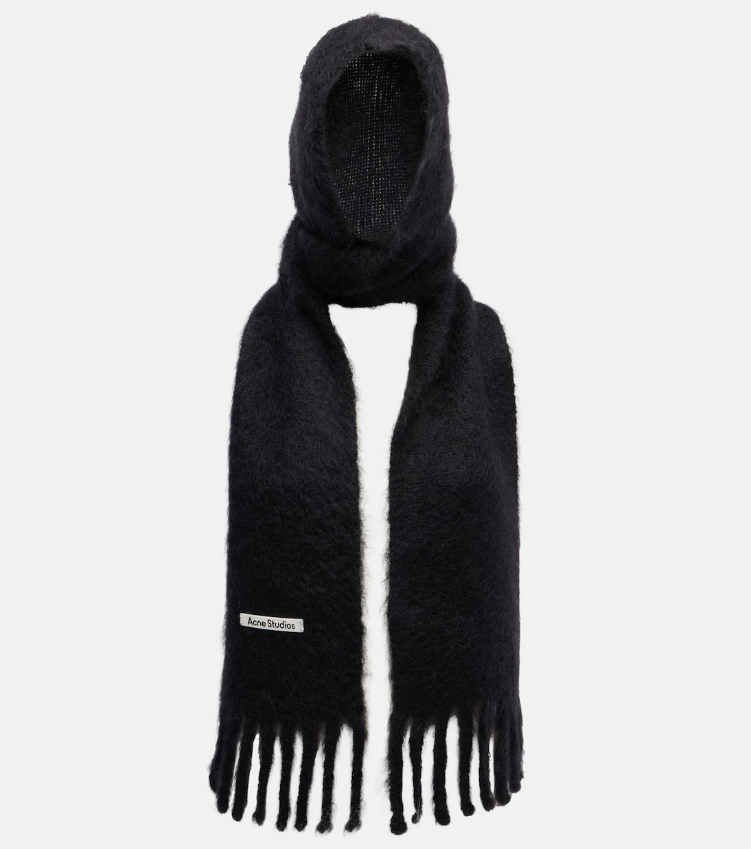 Acne Studios - Kooder hooded mohair and wool-blend scarf