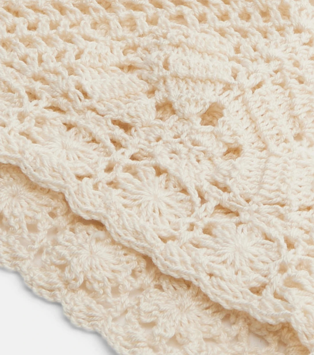 Anna Kosturova - Crochet cotton scarf
