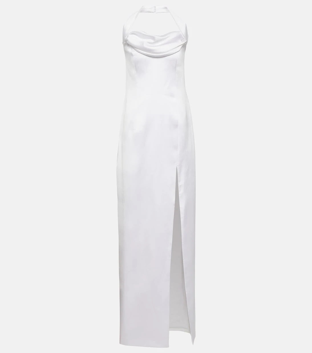 Rasario - Bridal halterneck satin gown
