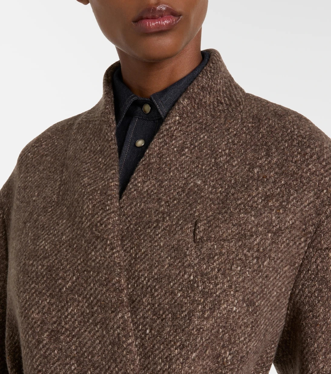 Brunello Cucinelli - Belted wool and cashmere overcoat