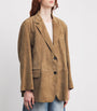 Weekend Max Mara Beige Suede Blazer