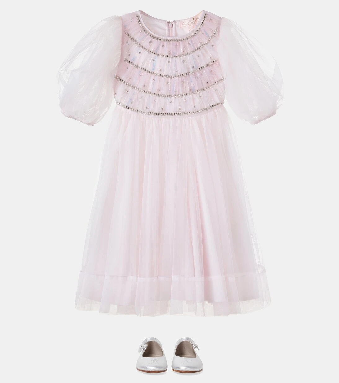 Tutu Du Monde - Opaline embellished tulle dress