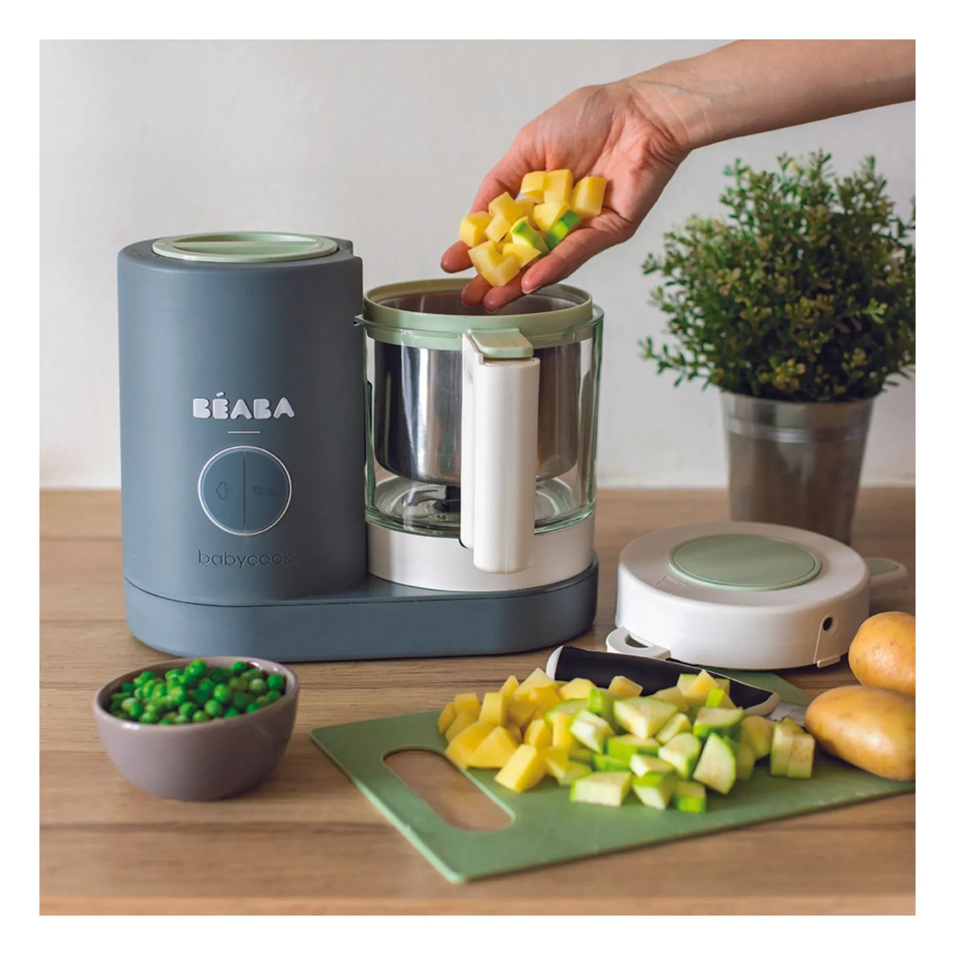 Béaba - BabyCook Neo 4 in 1 food processor | Grey