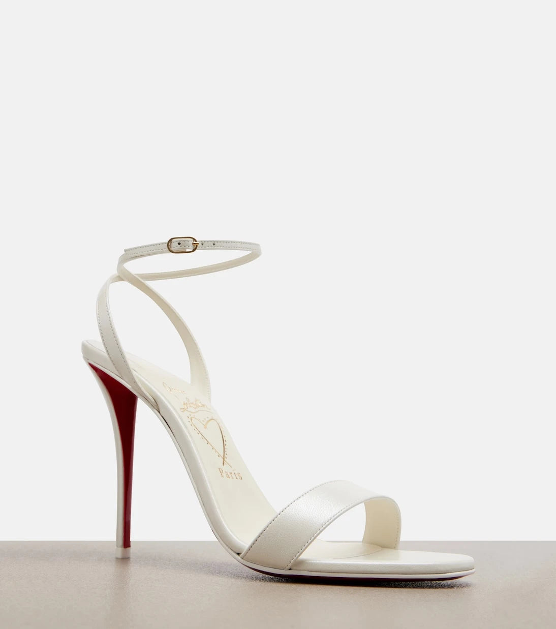 Christian Louboutin - Miss Z leather slingback sandals