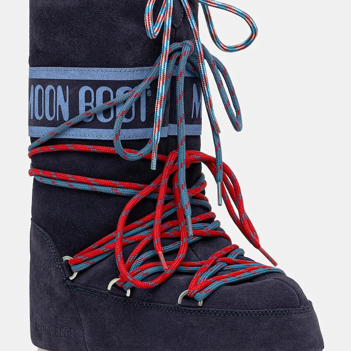 Moon Boot MB ICON SUEDE LACES Çocuk Süet Kışlık Botlar