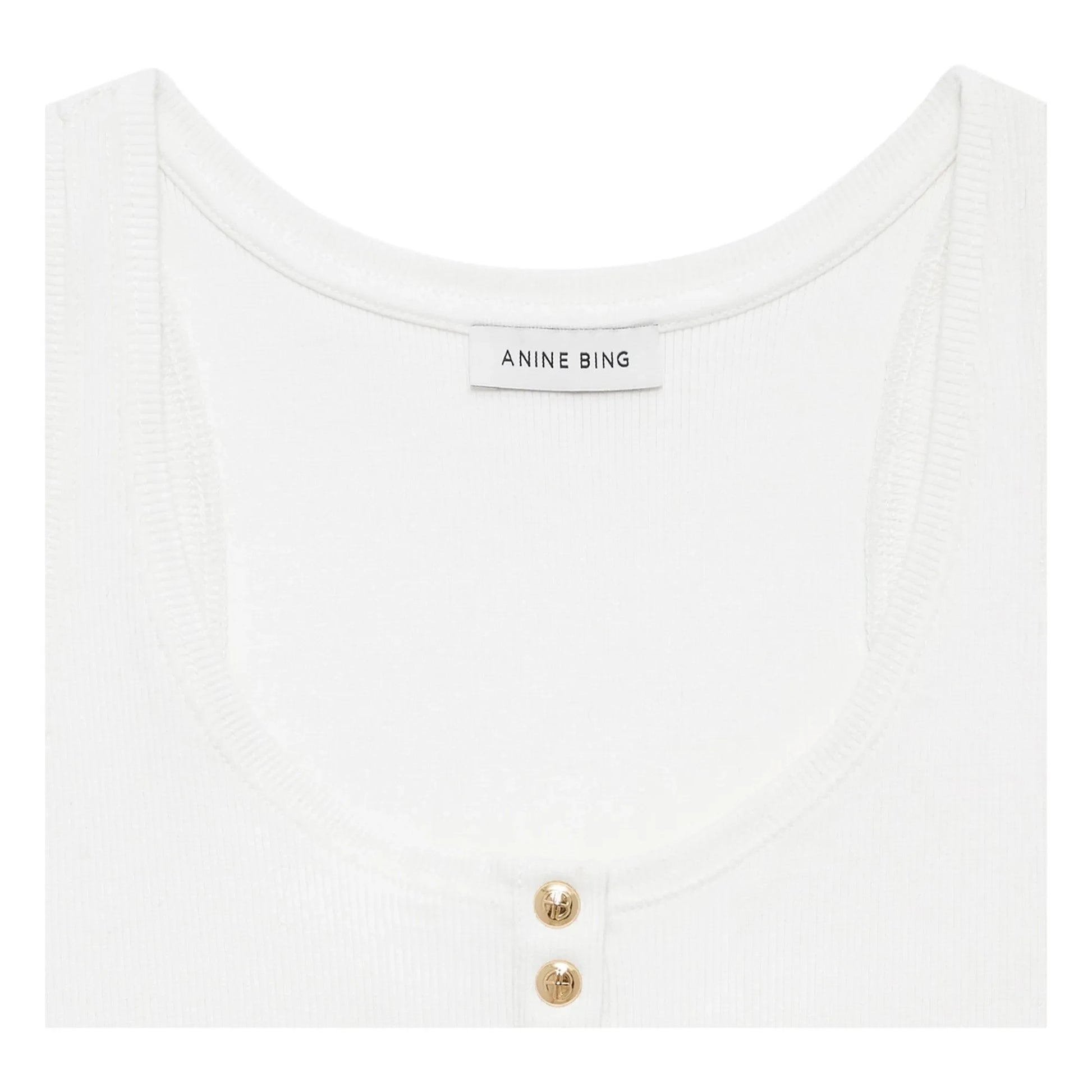 Anine Bing - Alessia tank top | Ivory