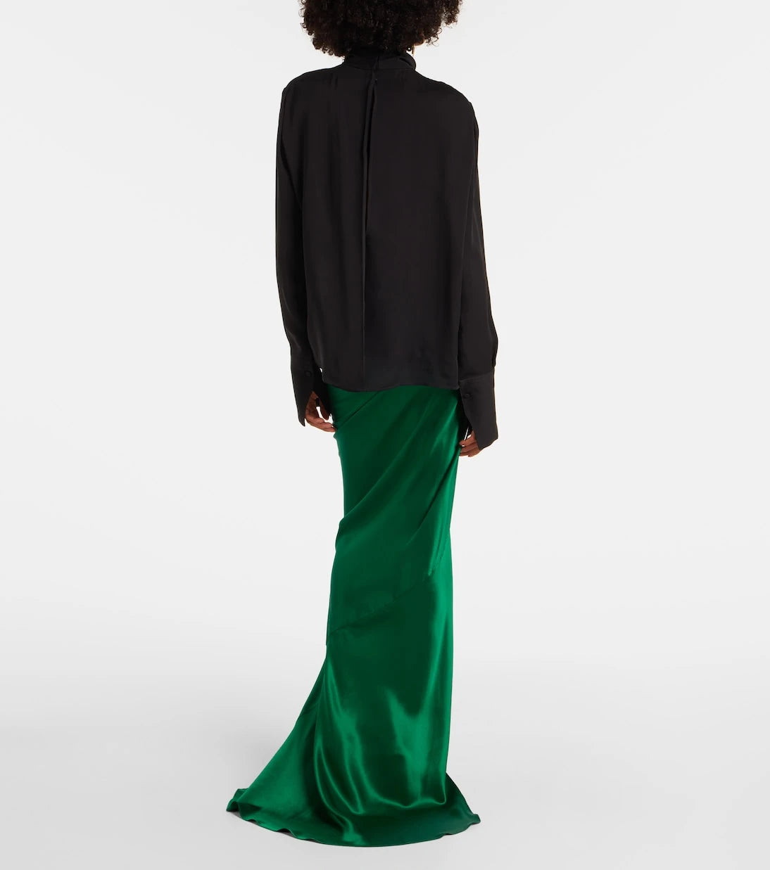 Tom Ford - Draped silk satin blouse