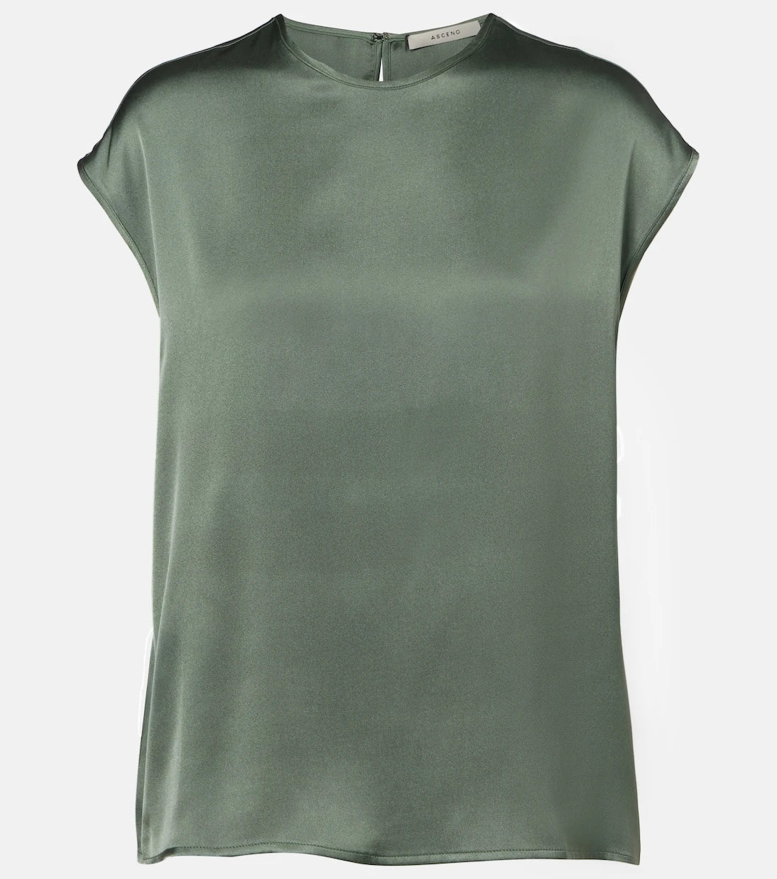 Asceno - Dasha silk twill top