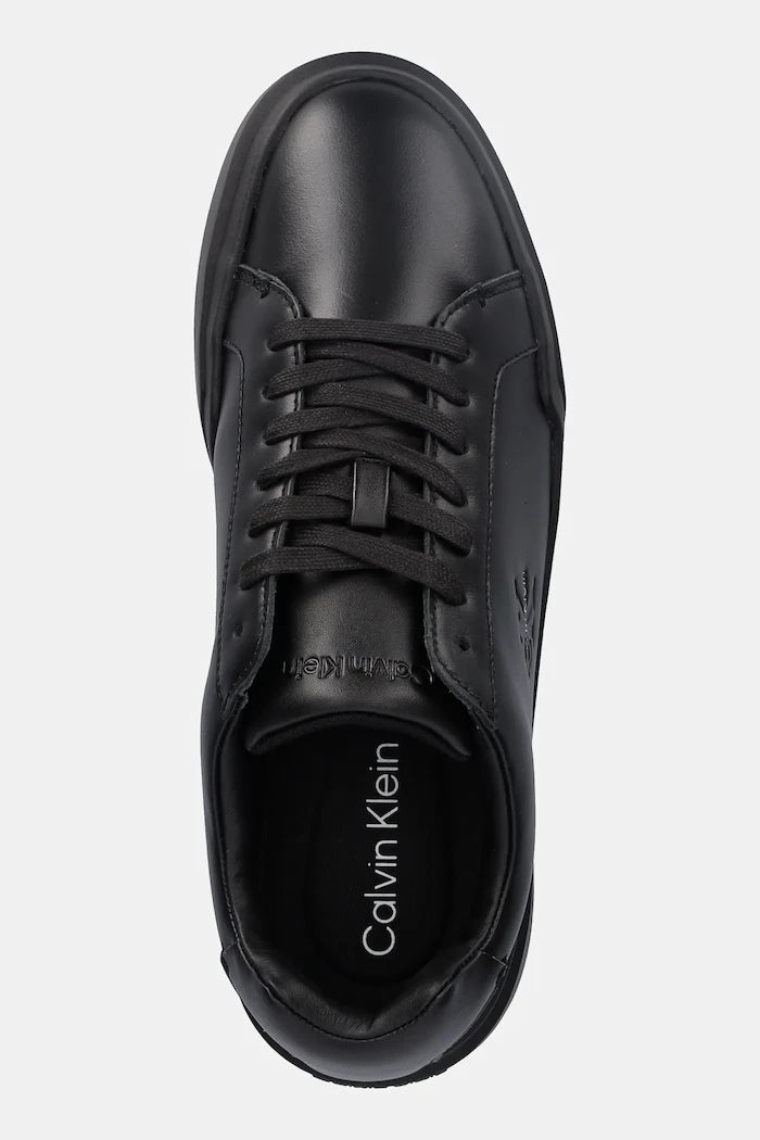 Кожени маратонки Calvin Klein CHUNKY CUPSOLE LACEUP LTH
