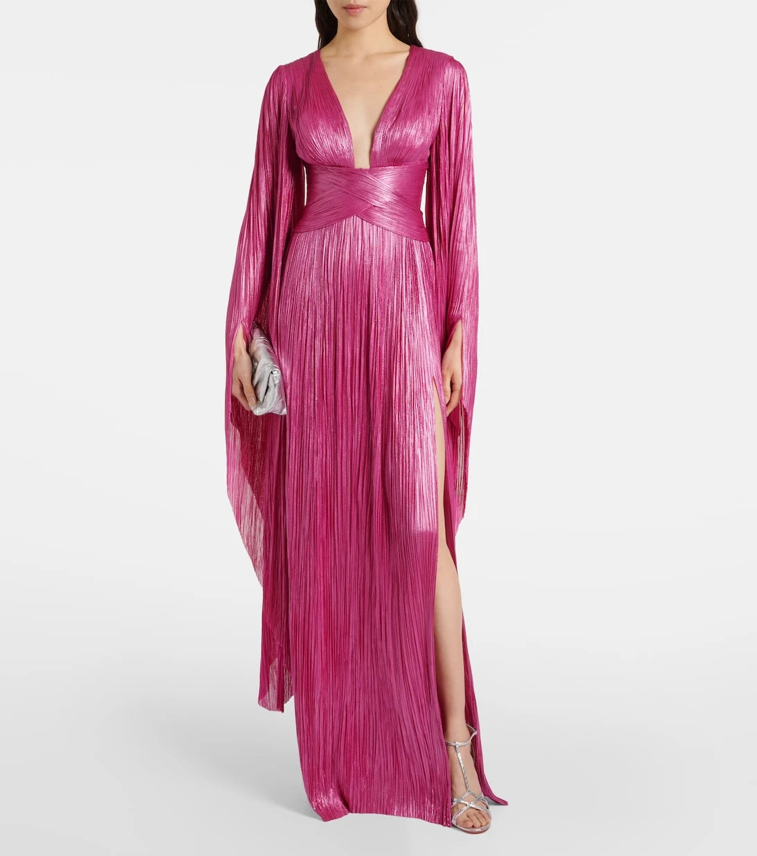 Maria Lucia Hohan - Crystal caped silk gown