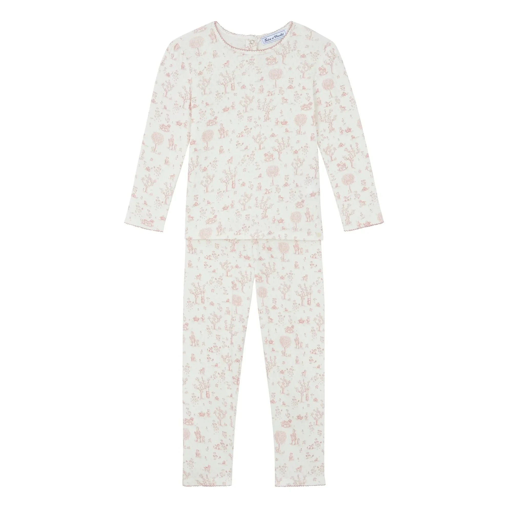 Tartine et Chocolat - Forest pyjamas | Dusty Pink
