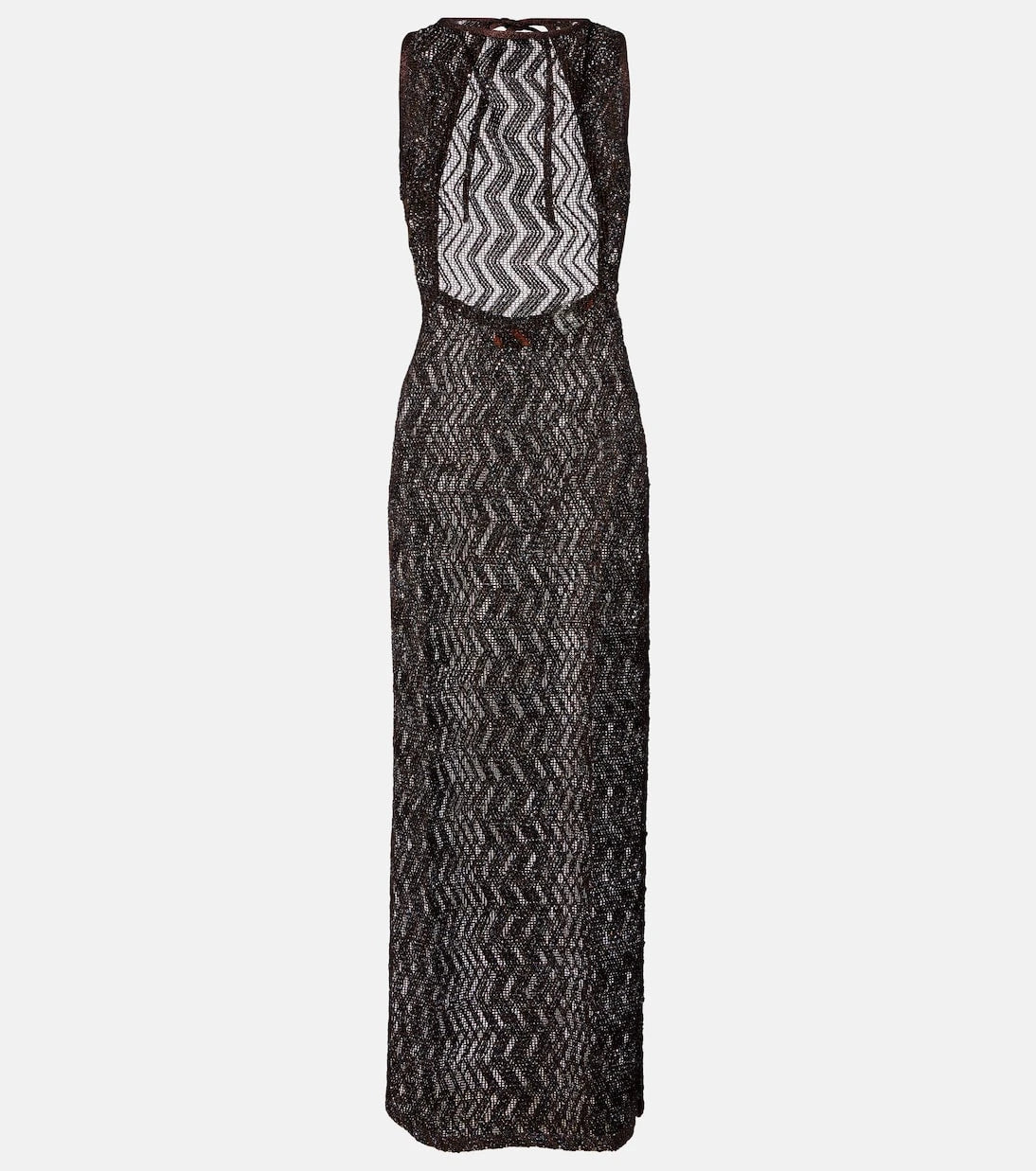 Missoni - Zigzag sequined beach cover-up