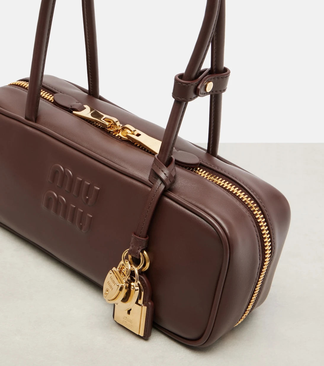 Miu Miu - Beau leather shoulder bag