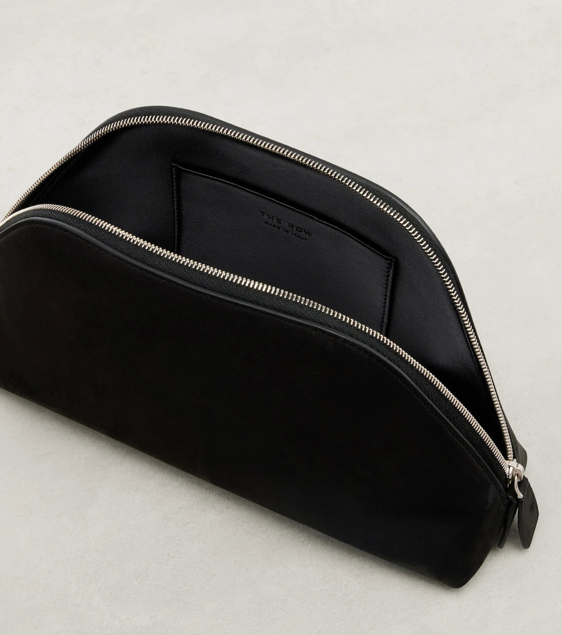 The Row - Devon suede clutch