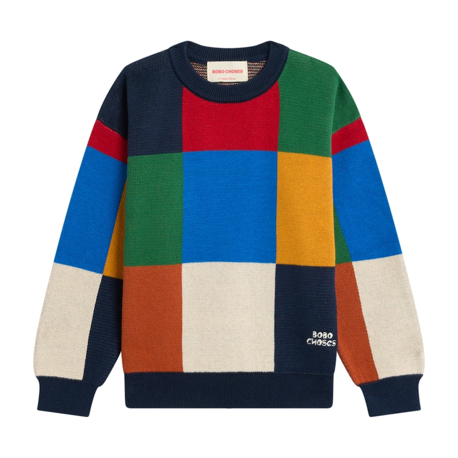 Bobo Choses Multicoloured Tiles Sweatshirt (2-13 Years)