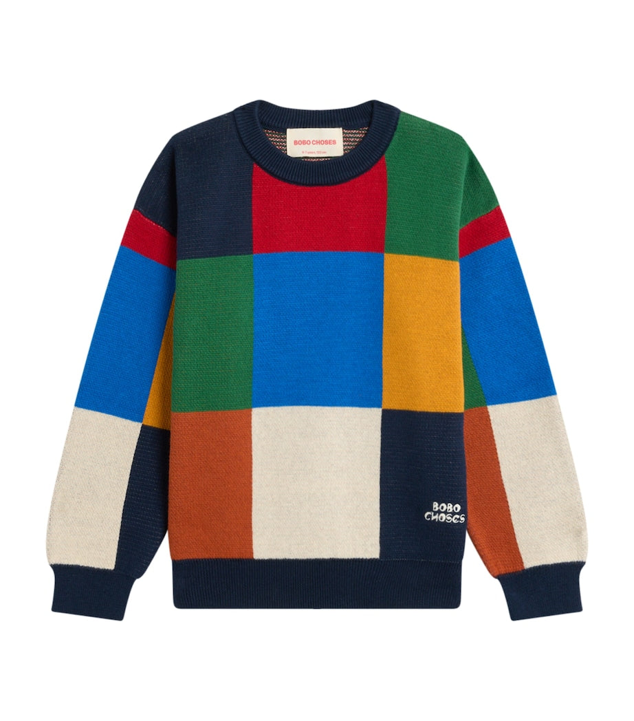 Bobo Choses Multicoloured Tiles Sweatshirt (2-13 Years)
