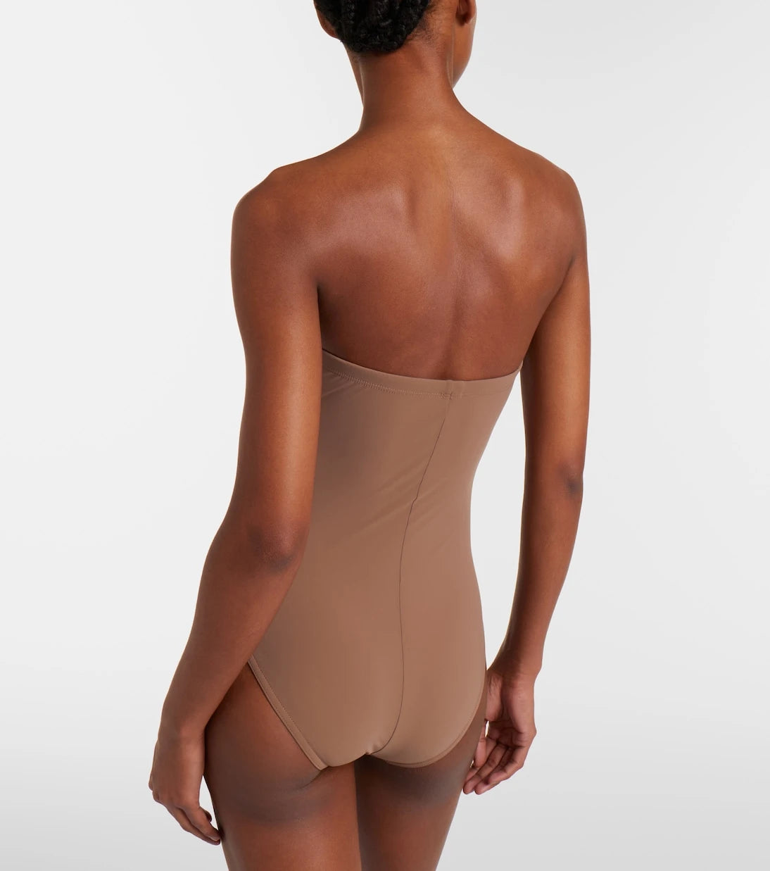 Karla Colletto - Tess floral-appliqué swimsuit