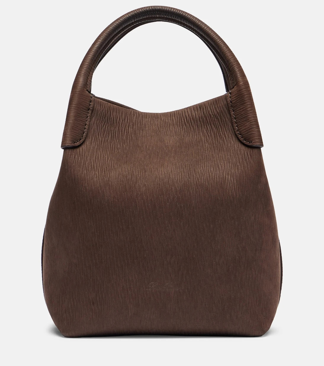 Loro Piana - Bale Small leather bucket bag