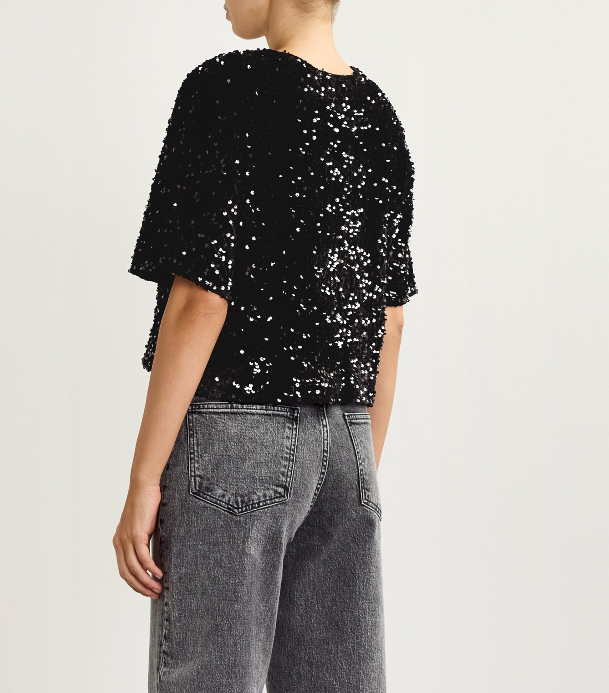 Velvet Embellished Top