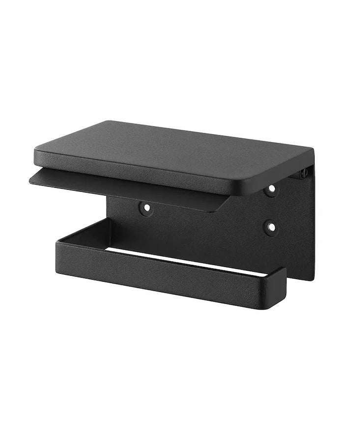 Yamazaki duvara monte paslanmaz çelik tuvalet kağıdı askısı 14 x 12 x 8,5 cm