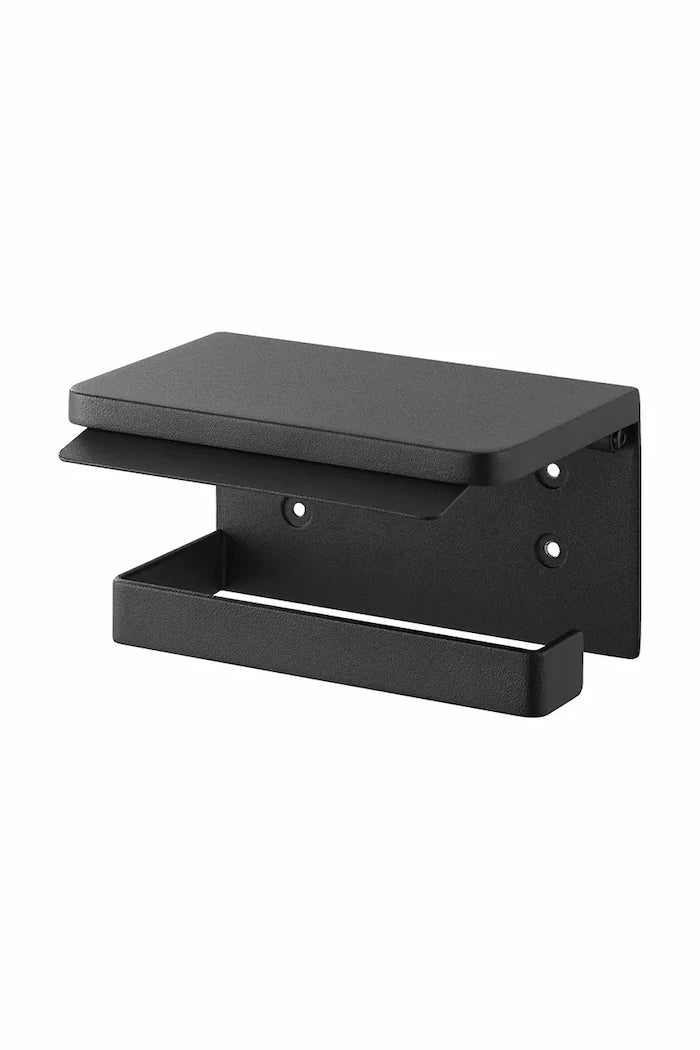Yamazaki duvara monte paslanmaz çelik tuvalet kağıdı askısı 14 x 12 x 8,5 cm